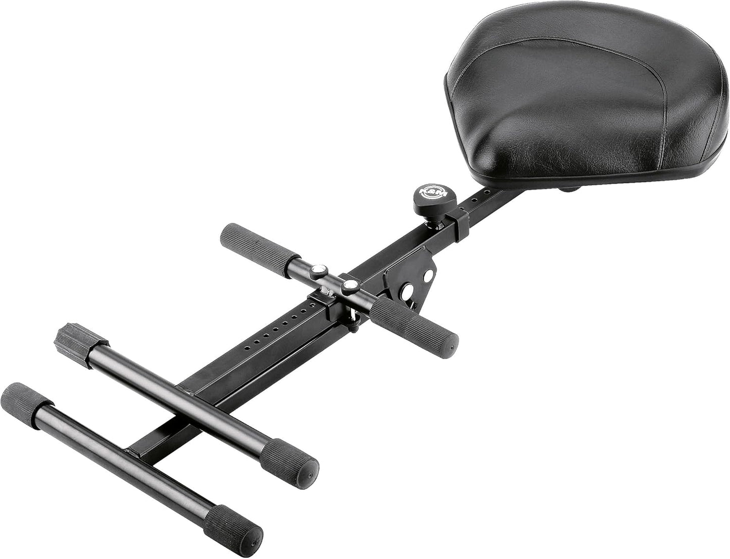 K&M 14045.000.55 Performance Stool Black Leather