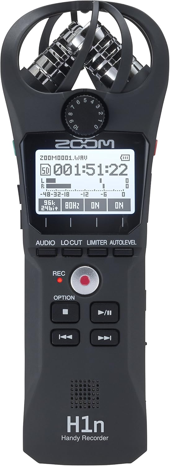 Zoom H1n-VP Handy Recorder 2-Channel Audio