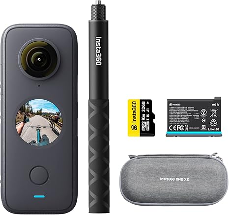 Insta360 ONE X2 5.7K 360 Waterproof Camera Vlog Kit