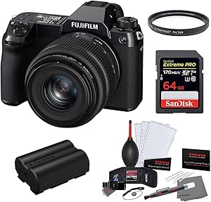 Fujifilm GFX 50S II 35-70mm Lens Kit Battery SD Card