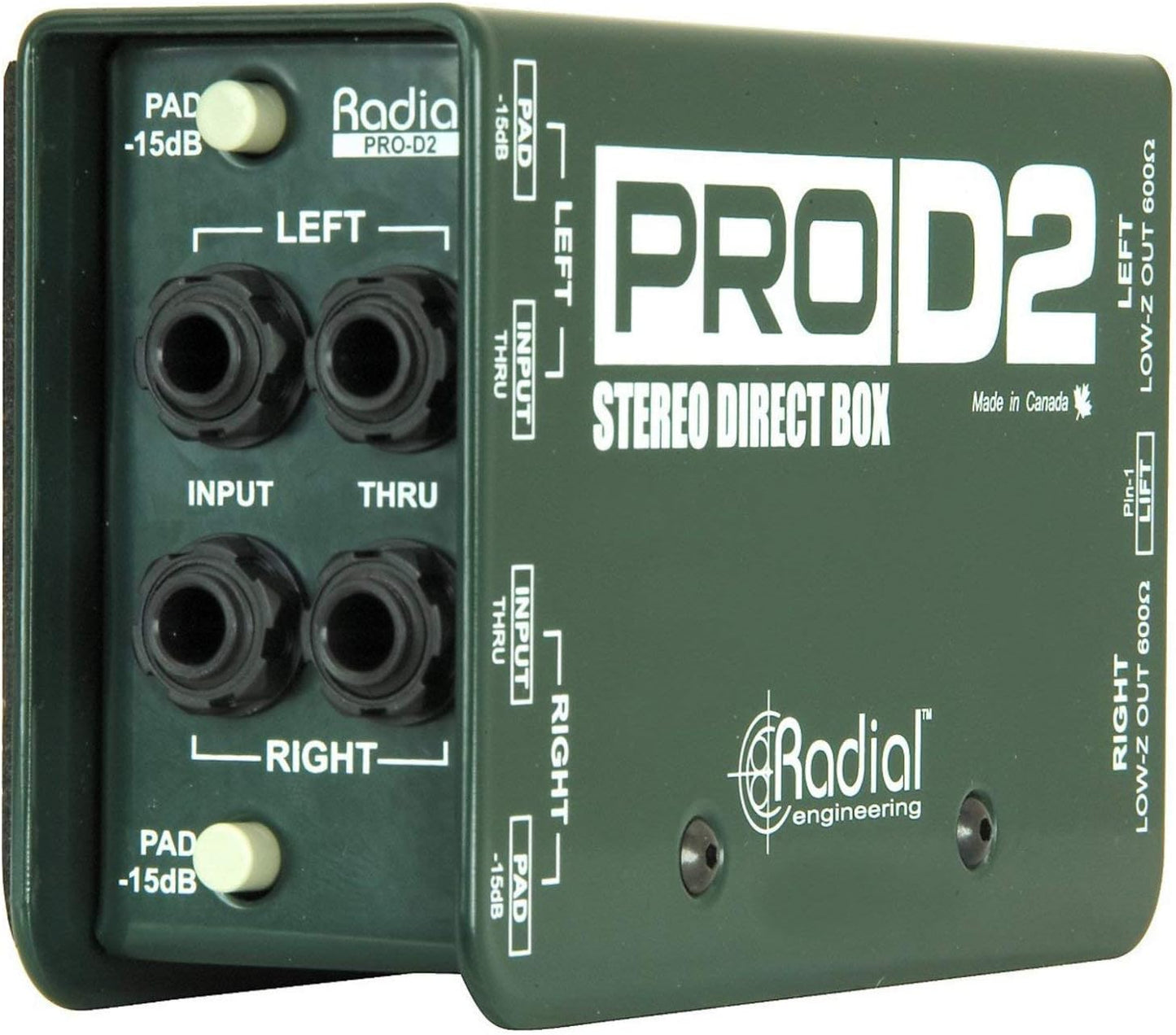 Radial Engineering R8001102 ProD2 Passive DI Bundle