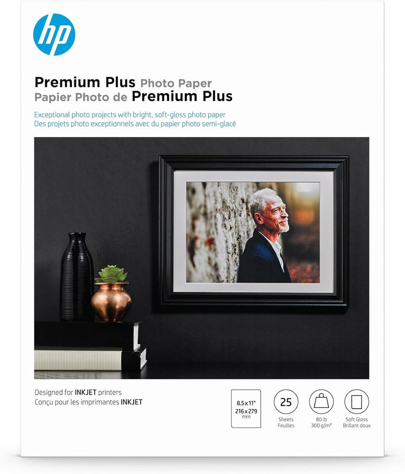HP CR671A Premium Plus Satin Photo Paper — main product image