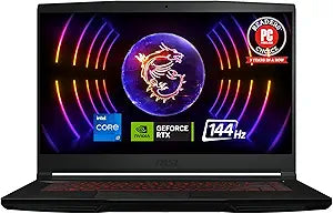 MSI THINGF6312824 Thin GF63 Gaming Laptop i7 RTX 3050 144Hz