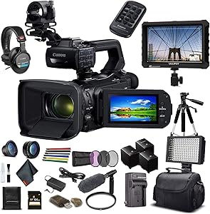 Canon XA50 Camcorder UHD 4K - Accessories Bundle - Renewed
