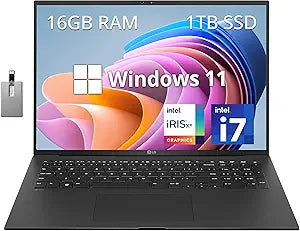 LG gram Lightweight 17" Laptop - i7, 16GB, 1TB SSD