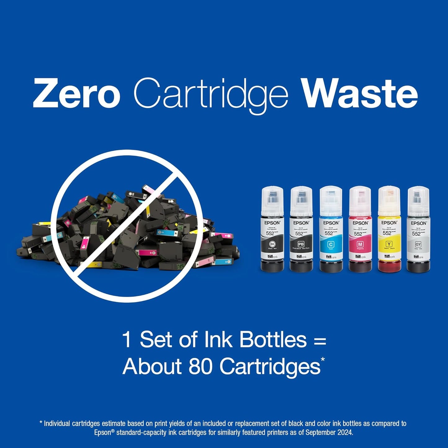 Epson T552020-S 552 EcoTank Black Ink Bottle