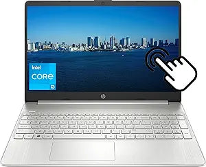 HP Newest 15.6" HD Touchscreen i3 Laptop