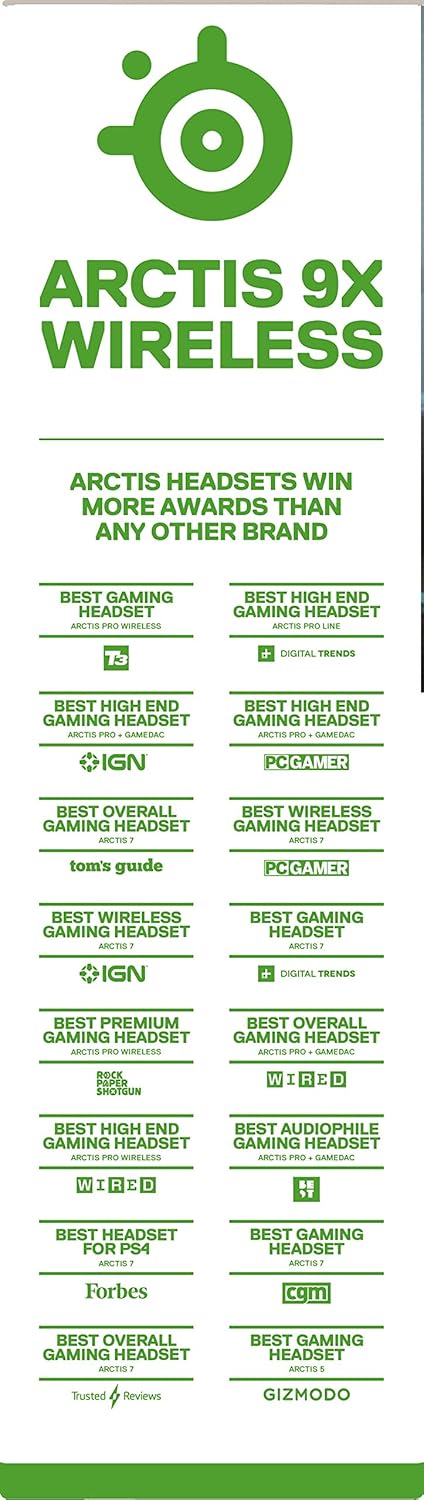 SteelSeries Arctis 9X Wireless Gaming Headset - Xbox Compatible