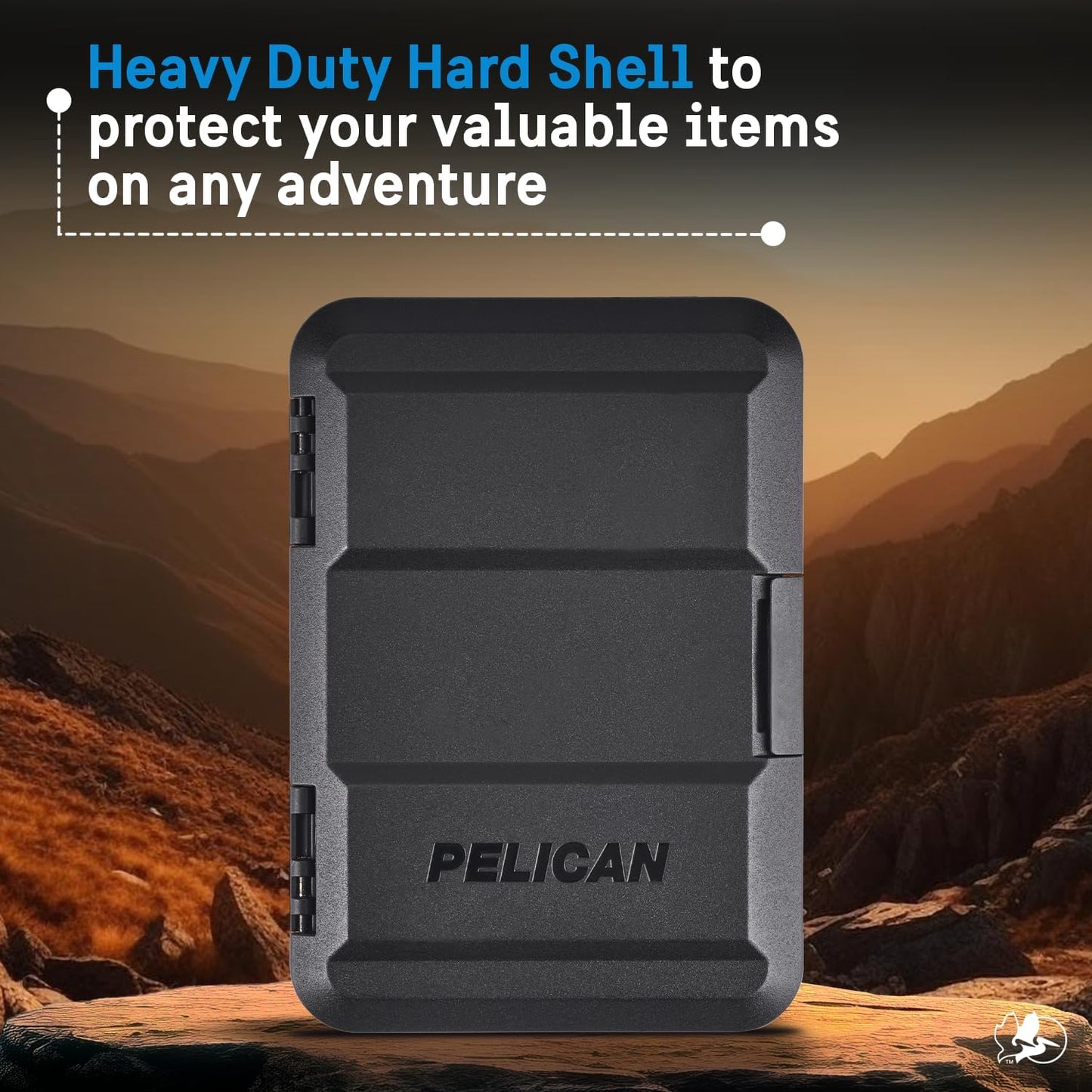 Pelican PP049004 MagSafe Wallet for iPhone, Black