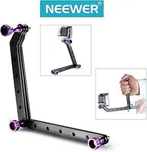 Neewer 10072374 Aluminum Extension Arm Mount for GoPro