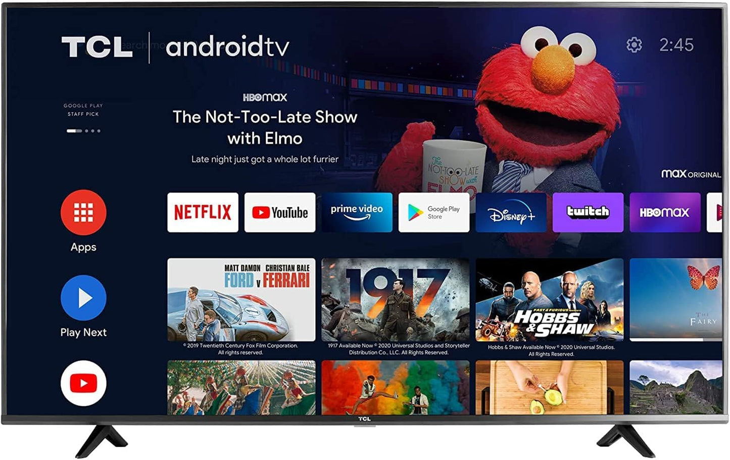 TCL 43S434 43-inch 4K UHD HDR Android Smart TV