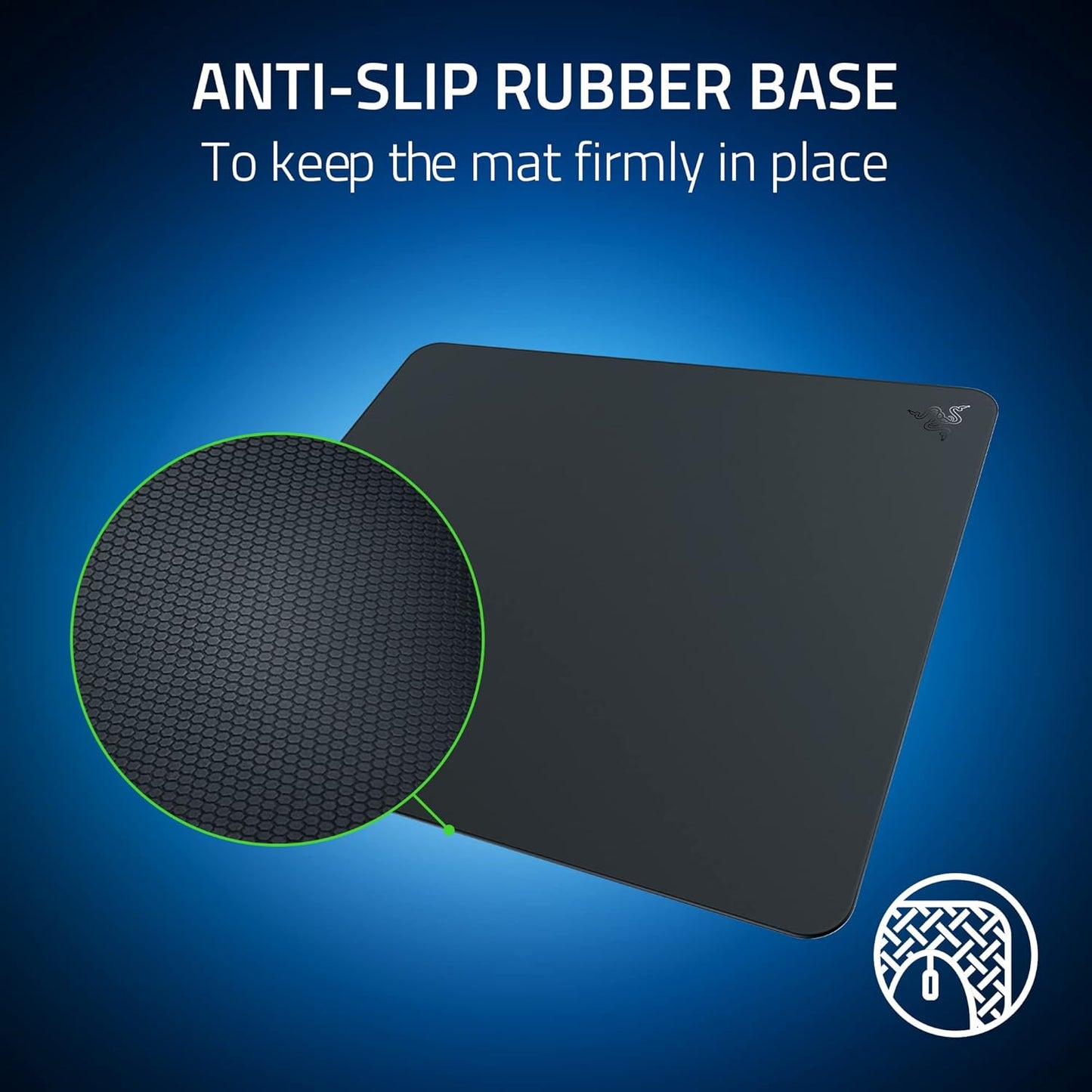 Razer Atlas Tempered Glass Gaming Mouse Mat (Renewed)