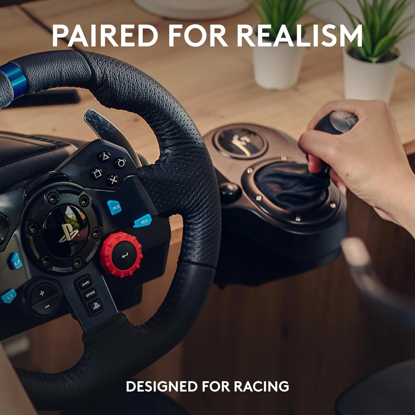 Logitech G29 Racing Wheel & Shifter PS5/PS4/PC