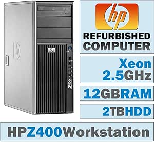 HP Z400 Workstation Xeon W3505 Tower No OS — main product image