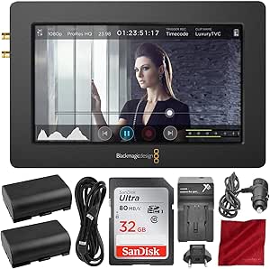 Blackmagic Design Video Assist Recorder 5" Monitor Bundle