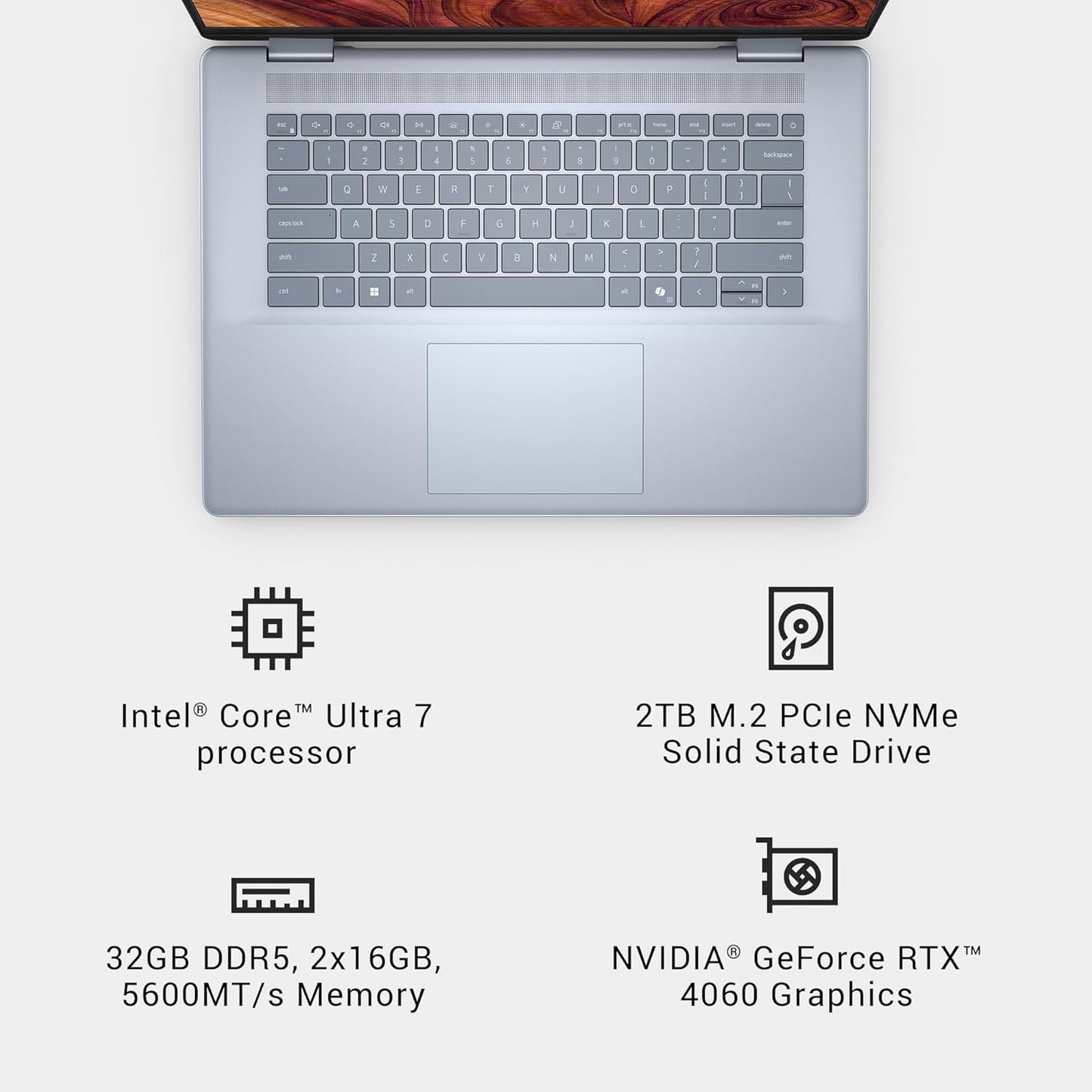 Dell i7640-7152BLU-PUS Inspiron 16 Plus RTX 4060 Laptop