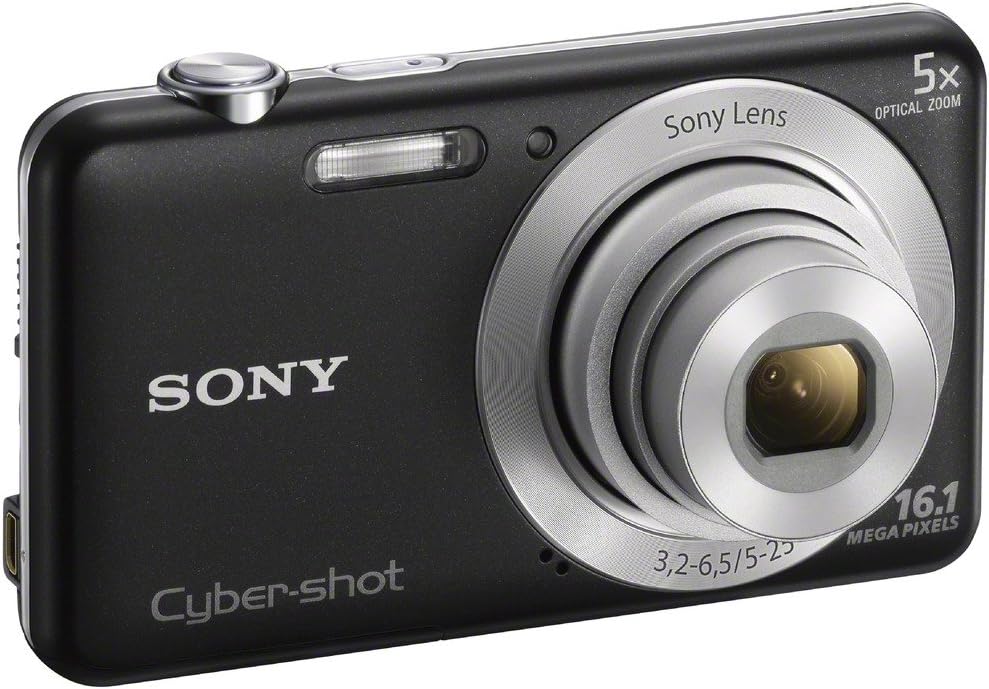 Sony DSC-W710/B 16MP Digital Camera - 5x Zoom, 2.7" LCD (Old Model)