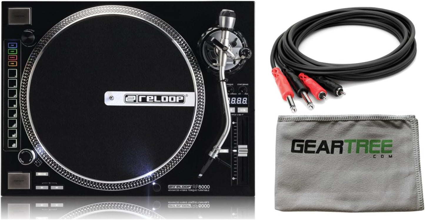 Reloop RP-8000 Advanced Hybrid Torque MIDI Turntable