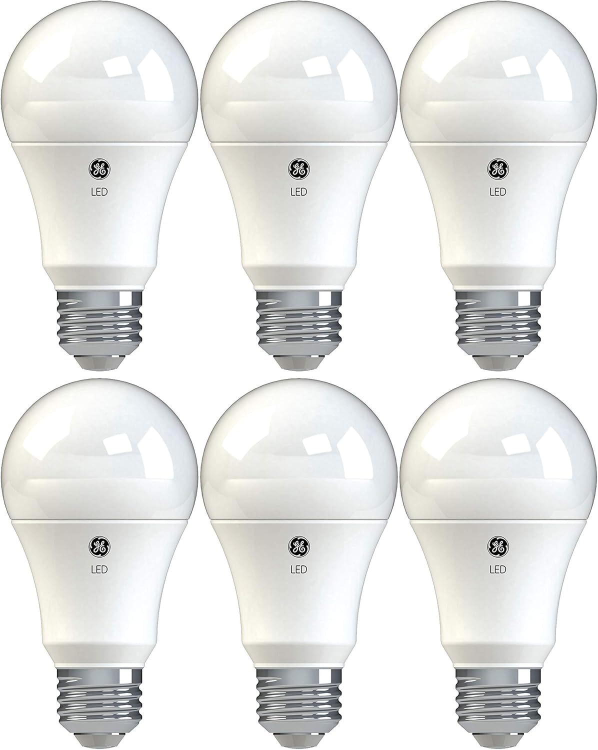 GE 99215 LED A19 60W Soft White 6-Pack