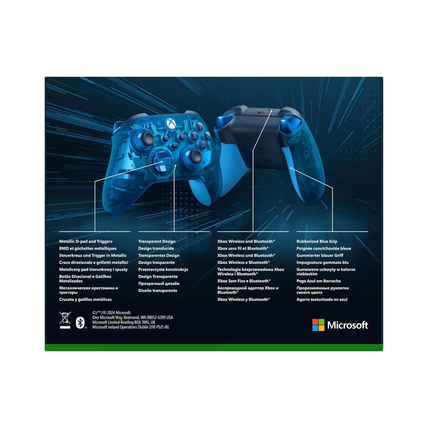 Microsoft 196388334063 Xbox Wireless Controller Sky Cipher Edition