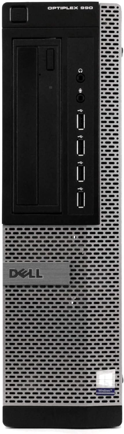 Dell 990 Optiplex Desktop PC Bundle with 17" LCD & WiFi