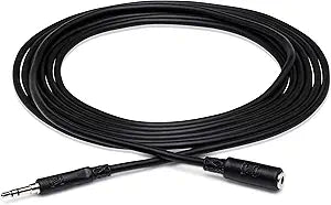 Hosa MHE125 3.5mm Headphone Extension Cable 25ft