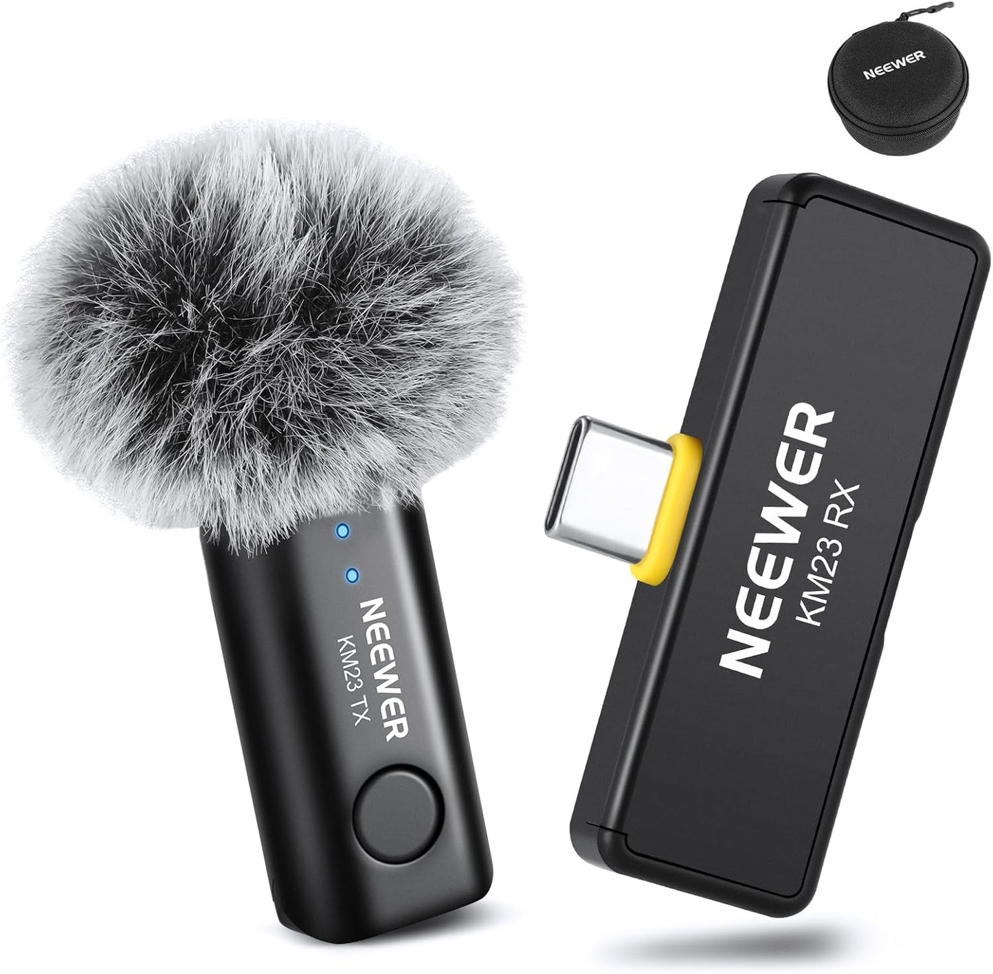 Neewer 21000097 Wireless Lavalier Microphone USB-C