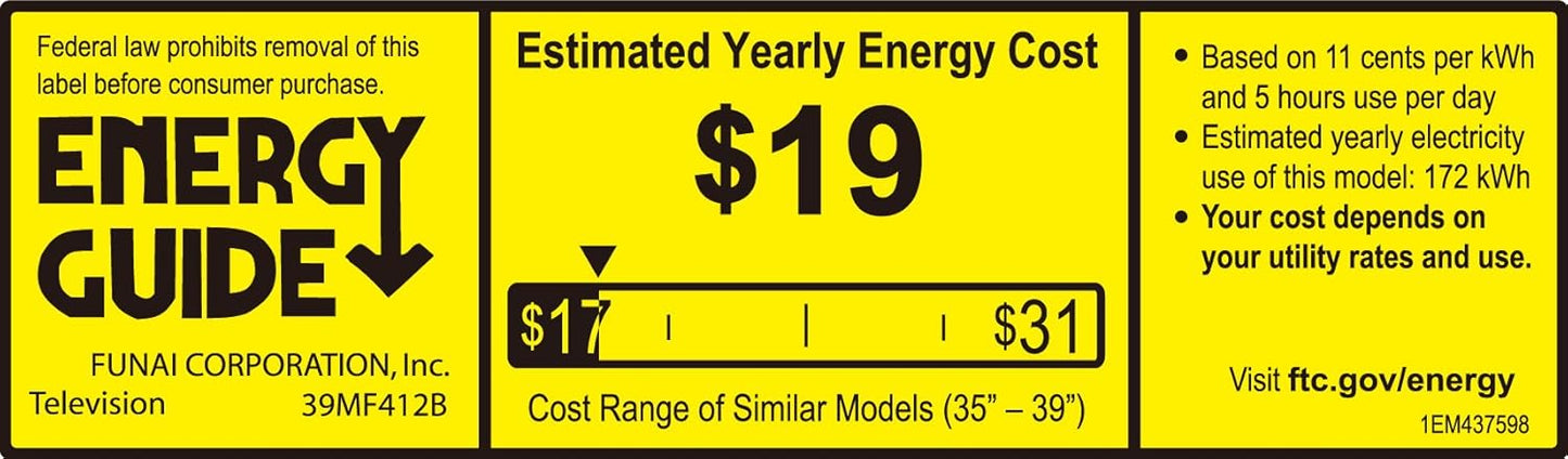 Magnavox 39MF412B/F7 39-Inch 60Hz LCD TV
