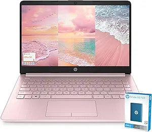 HP Stream 14" Celeron Laptop + Office 365 + SSD