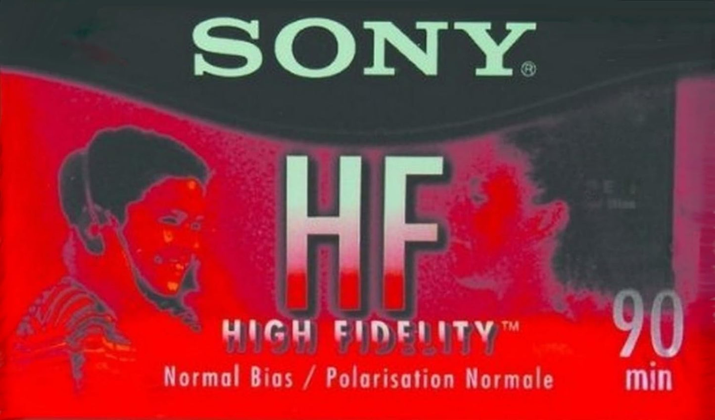 Sony C90HFR/2 90 Minute HF Audio Cassette Tape