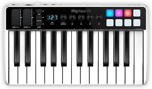 IK Multimedia IP-IRIG-KEYSIO25-IN iRig Keys I/O 25 MIDI Controller