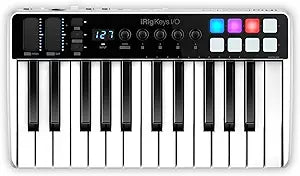 IK Multimedia IP-IRIG-KEYSIO25-IN iRig Keys 25-Key MIDI Controller