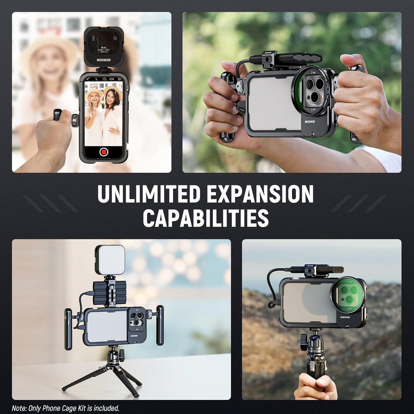 Neewer 90100994 iPhone 15 Pro Max Video Rig