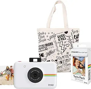 Polaroid AMZASK7SP01W Snap Instant Digital Camera Kit White