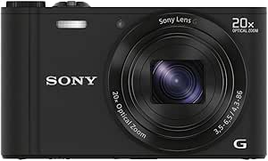 Sony DSC-WX300/B 18.2 MP 20x Zoom Digital Camera — main product image