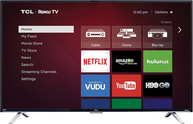 TCL 55FS3850 55-Inch 1080p Roku Smart LED TV (2015) — main product image