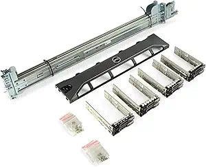 Dell R720/R730 Server Upgrade Kit Rails Bezel Caddies Renewed