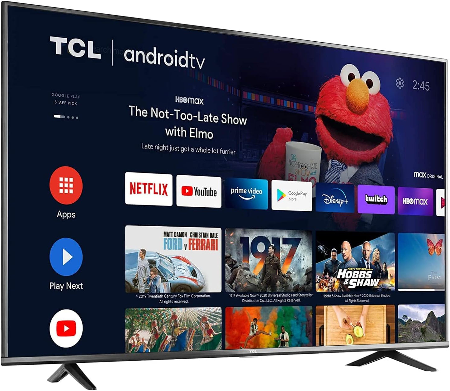 TCL 43S434 43-inch 4K UHD HDR Android Smart TV