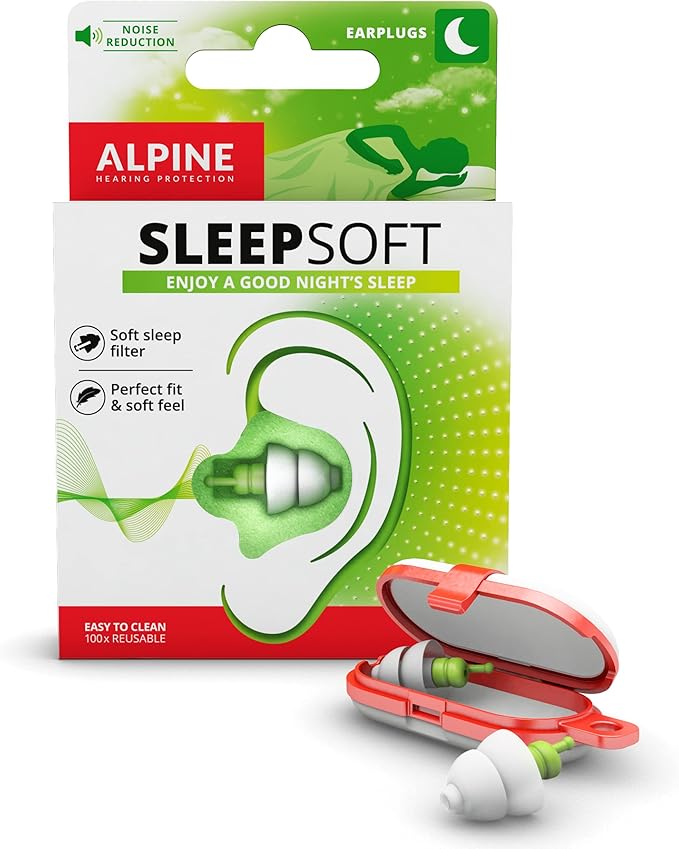 Alpine Hearing Protection 111.21.150 SleepSoft Earplugs — main product image