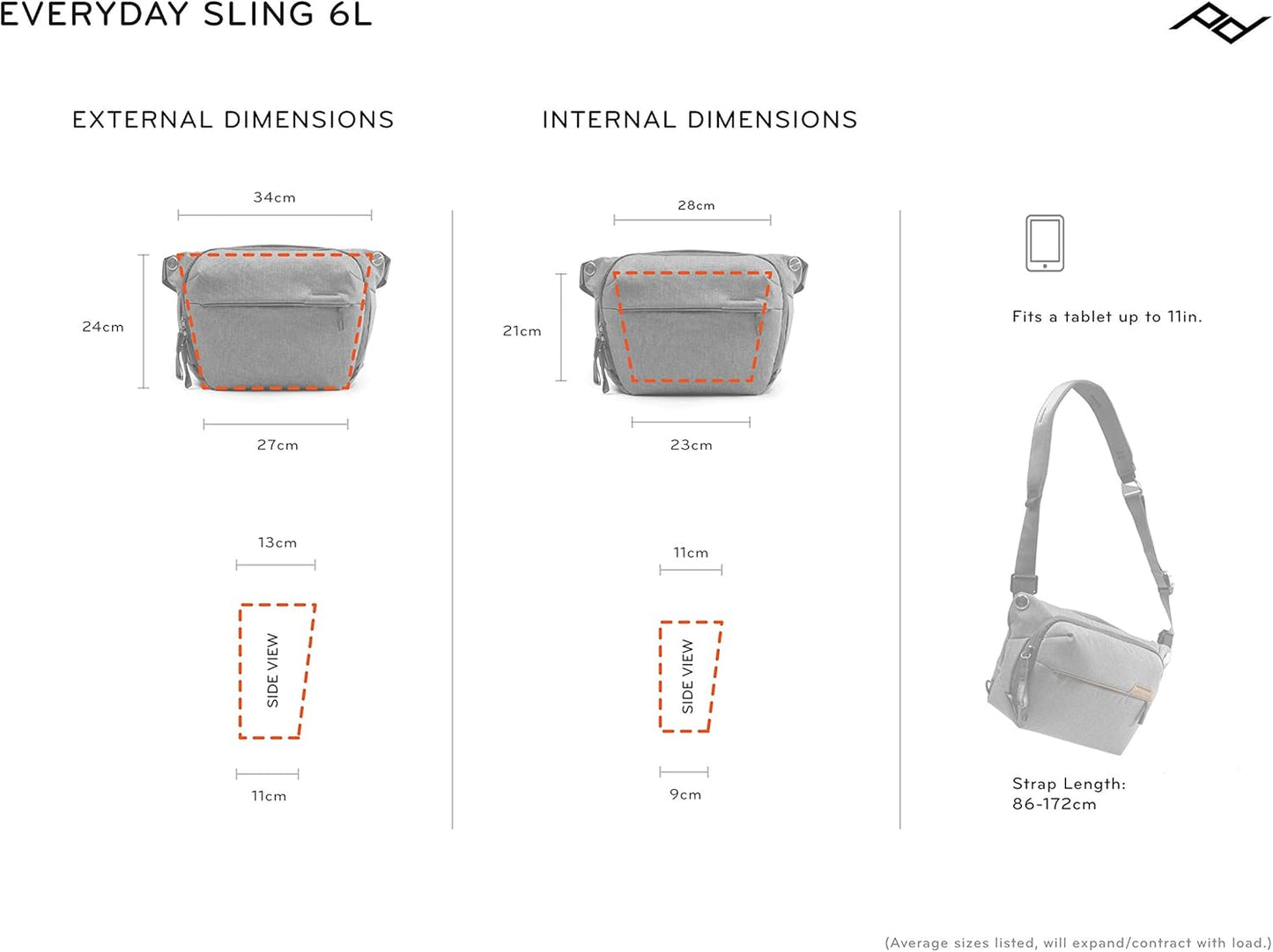 Peak Design Everyday Sling 6L Camera Bag