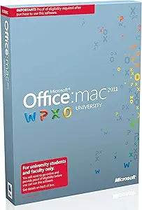 Microsoft W6L-00001 Office Mac University 2011