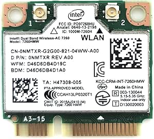Intel 7260.HMW Dual Band Wireless-AC Adapter — main product image