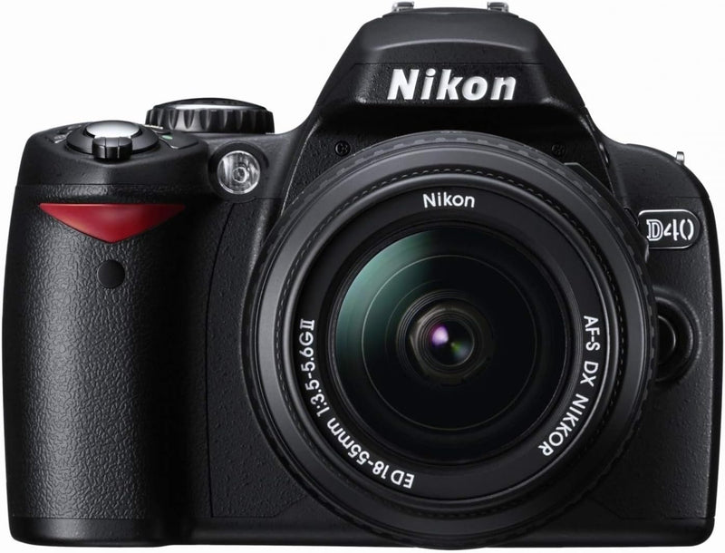 Nikon D40 6.1MP Digital SLR Camera 18-55mm Lens Renewed — main product image