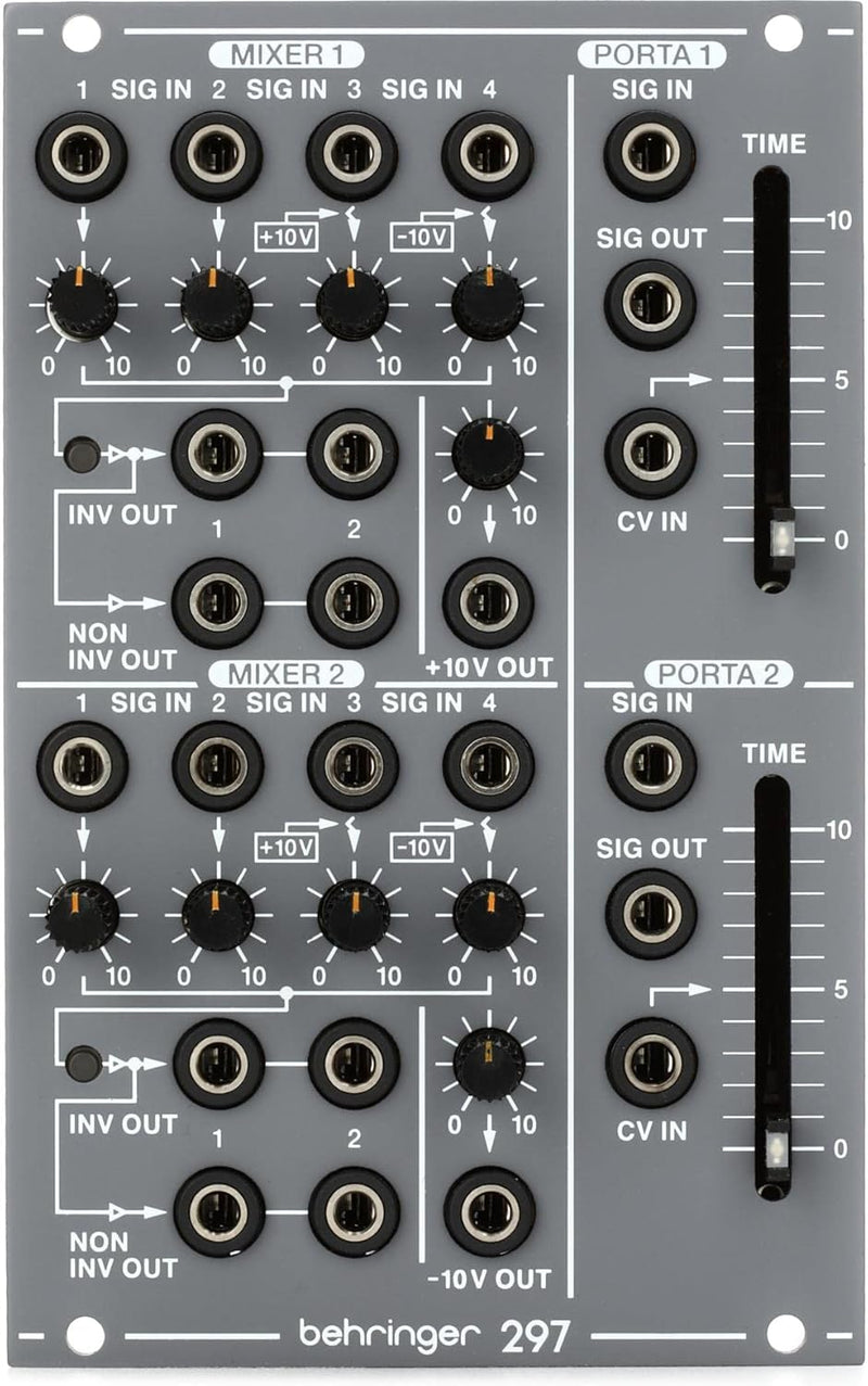 Behringer 297 Dual Portamento Eurorack Module — main product image