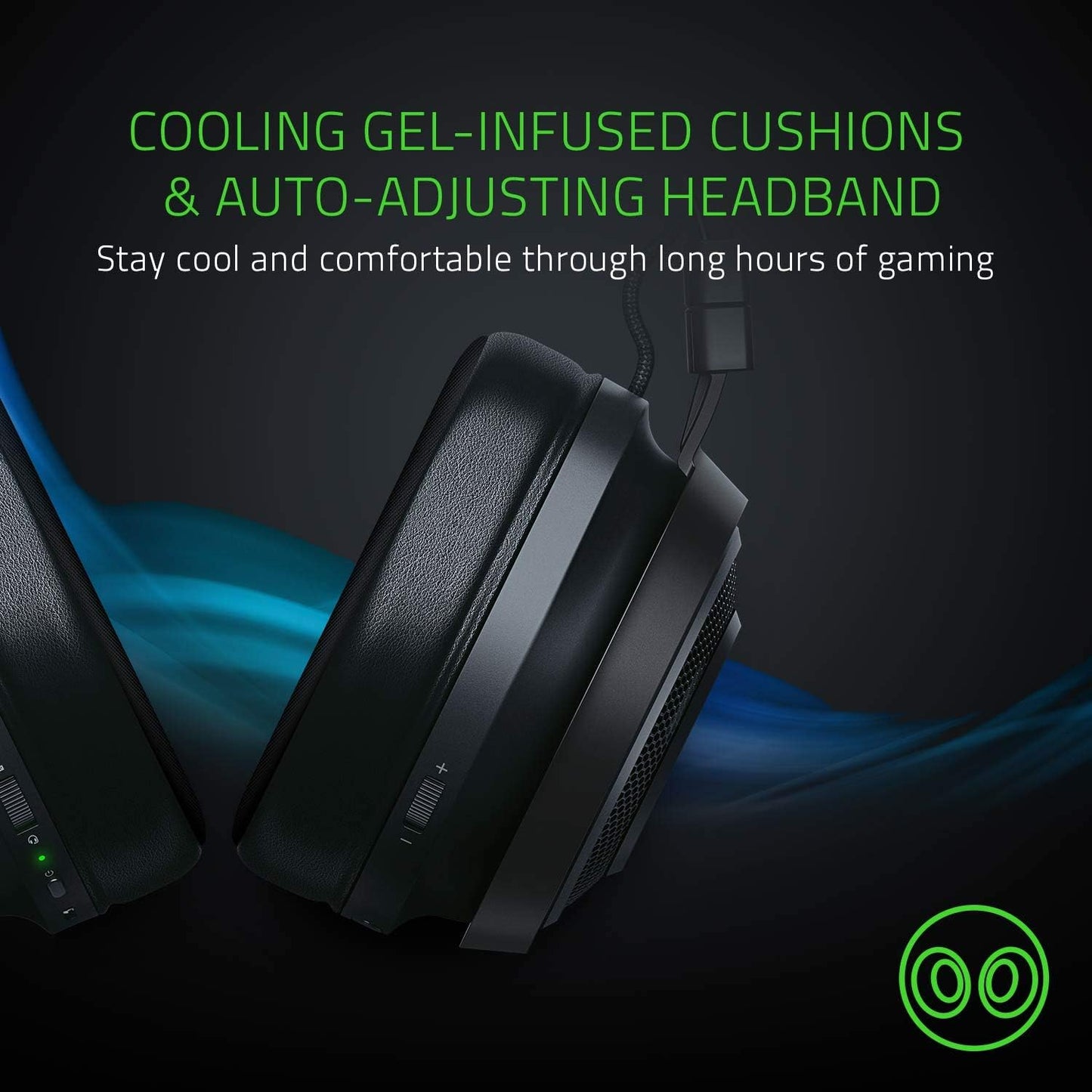 Razer RZ04-02670100-R3U1 Nari Ultimate Headset: THX, Haptic Feedback