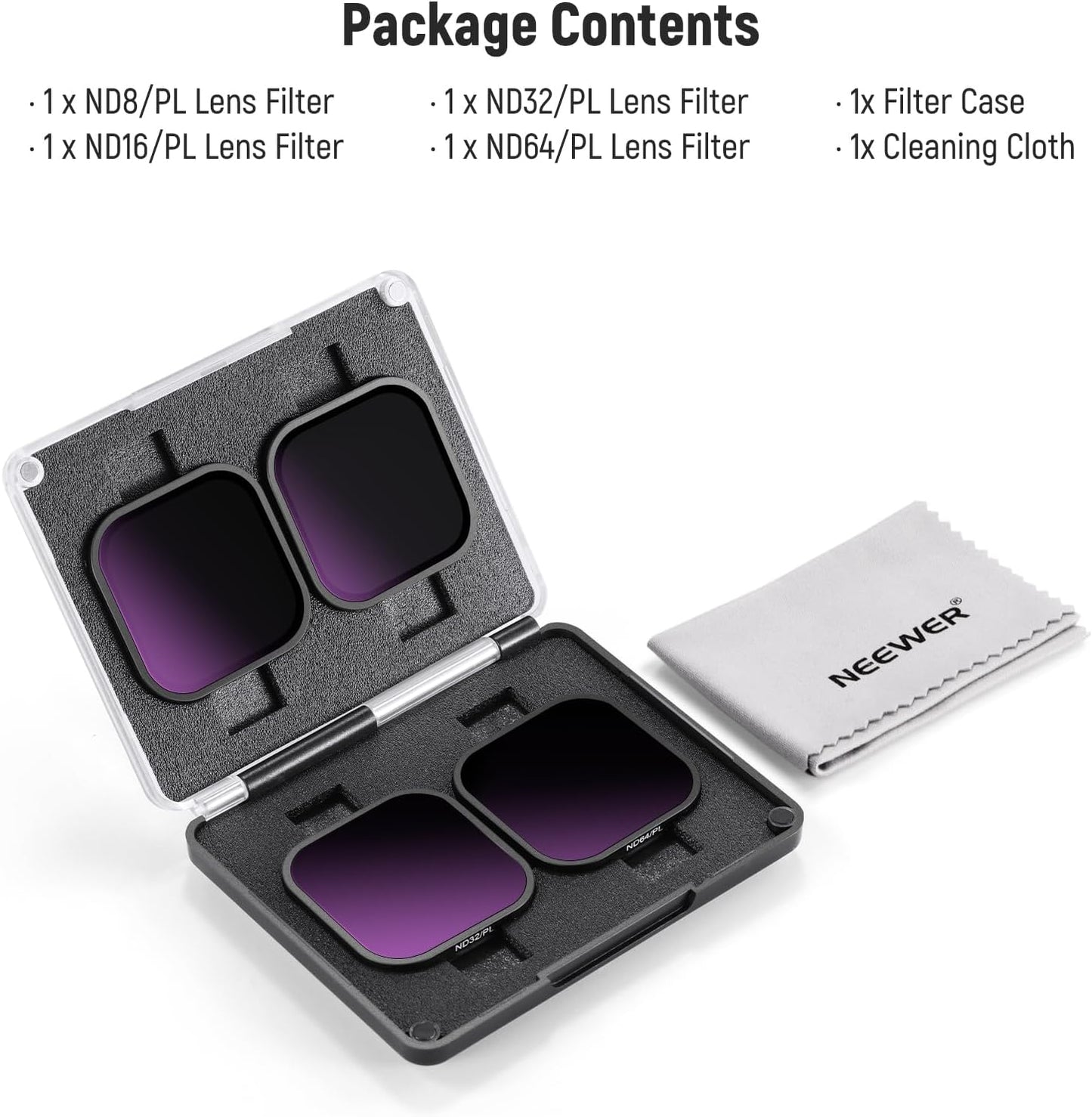 Neewer 10104841 ND/PL Filter Set Insta360 ACE PRO