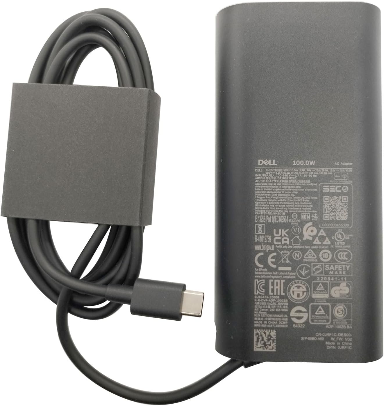 Dell DA100PM220 100W USB-C Laptop Charger