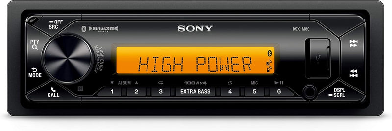 Sony DSX-M80 High Power Digital Media Receiver Bluetooth — main product image