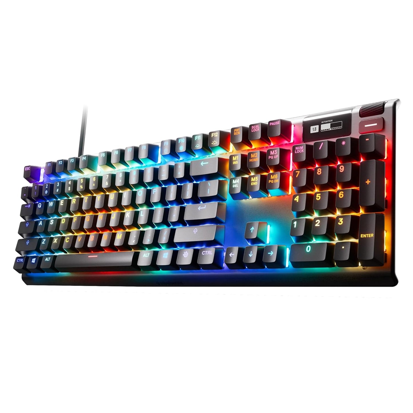 SteelSeries Apex Pro HyperMagnetic Adjustable Gaming Keyboard