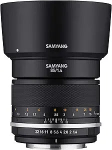 Samyang MK85-C 85mm F1.4 Canon EF Telephoto Lens